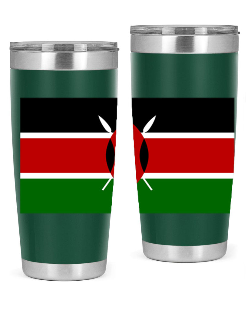 Kenya 110#- world flags- Tumbler