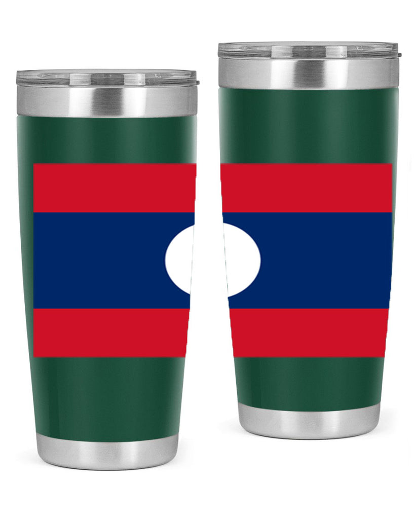Laos 105#- world flags- Tumbler