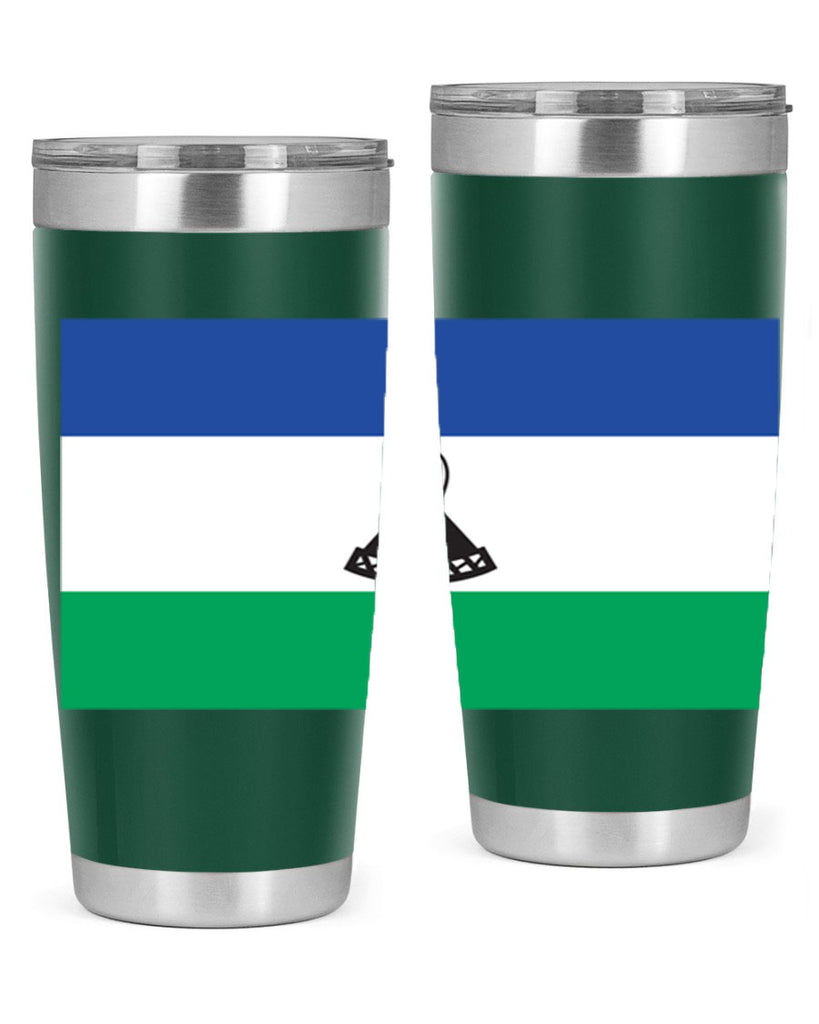 Lesotho 102#- world flags- Tumbler