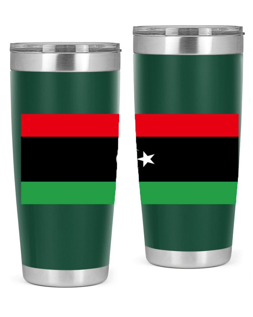 Libya 100#- world flags- Tumbler