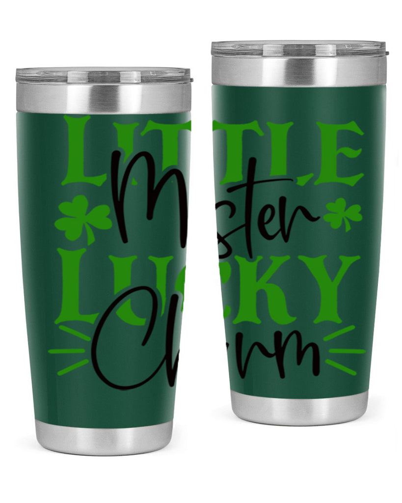 Little Mister Lucky Charm Style 153#- St Patricks Day- Tumbler
