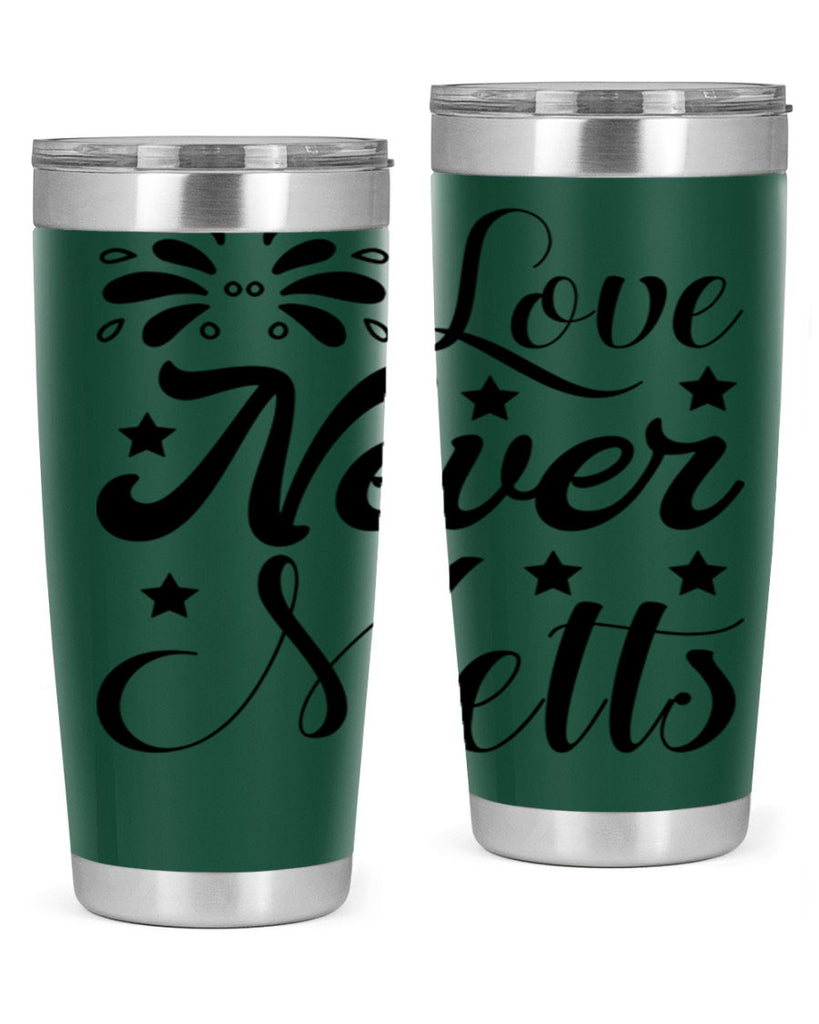 Love Never Melts 318#- winter- Tumbler