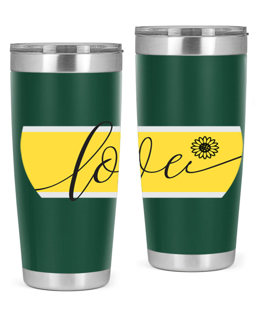 Love and daisy327#- spring- Tumbler