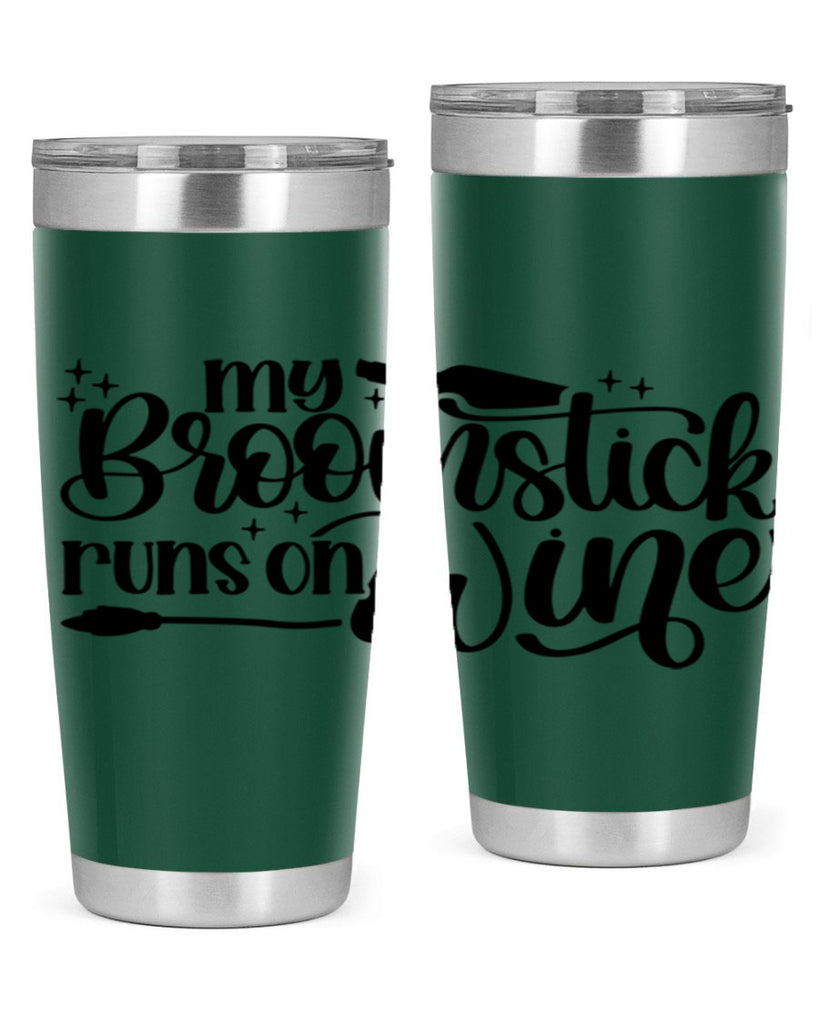 My Broomstick Runs On Wine Style 34#- make up- Tumbler