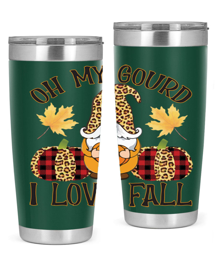Oh My Gourd I Love Fall 456#- fall- Tumbler