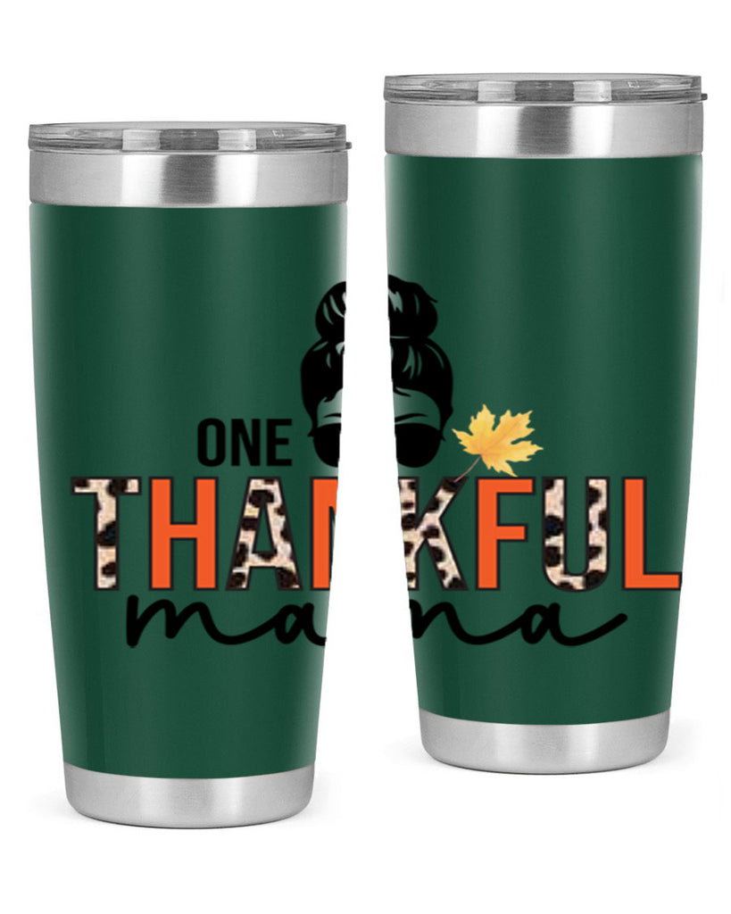 One thankful mama 463#- fall- Tumbler