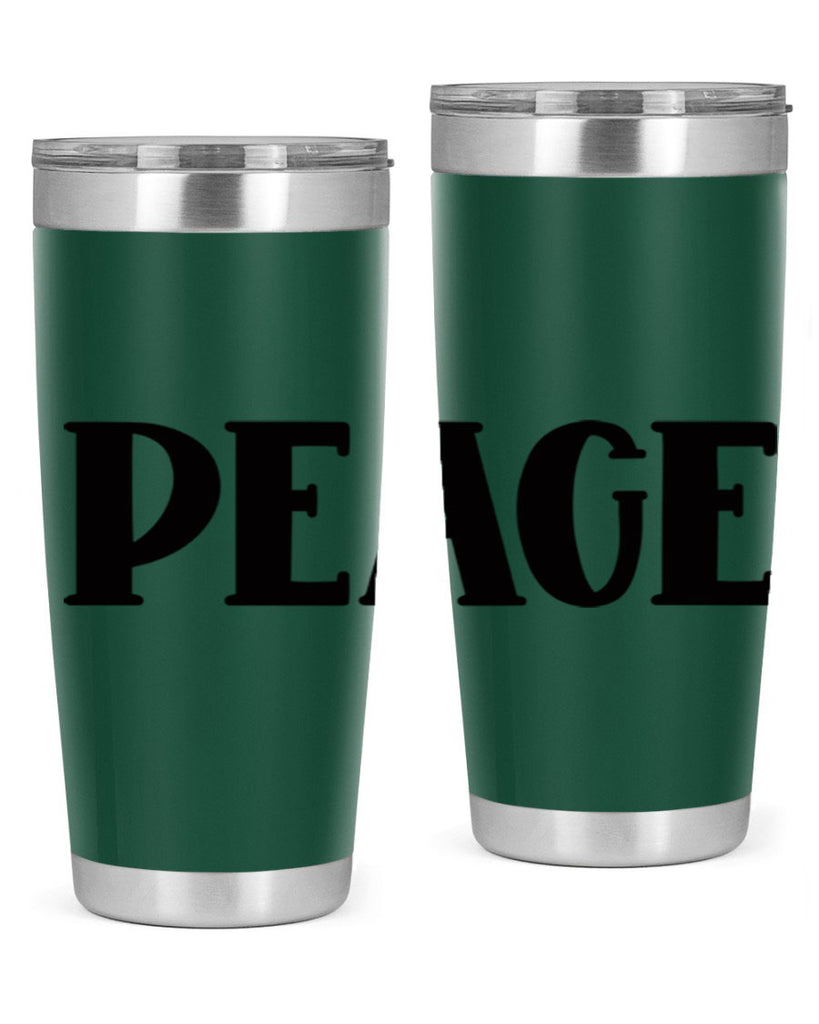Peace Style 40#- St Patricks Day- Tumbler