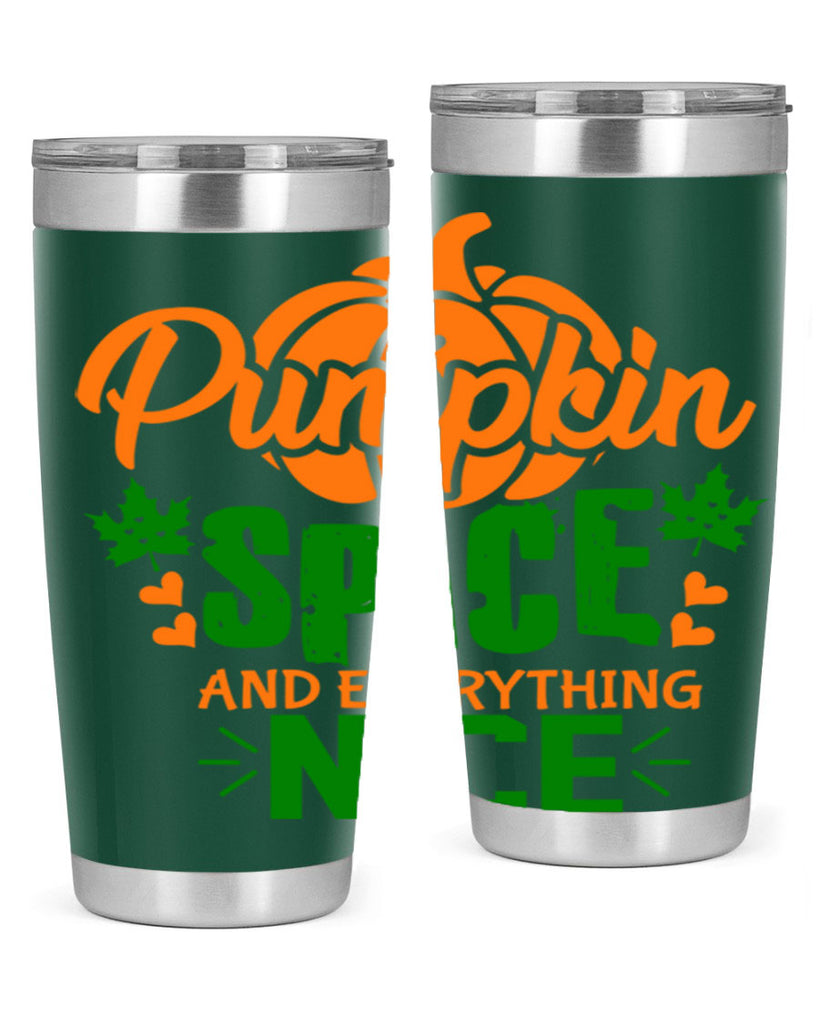 Pumpkin Spice and Everything Nice 538#- fall- Tumbler