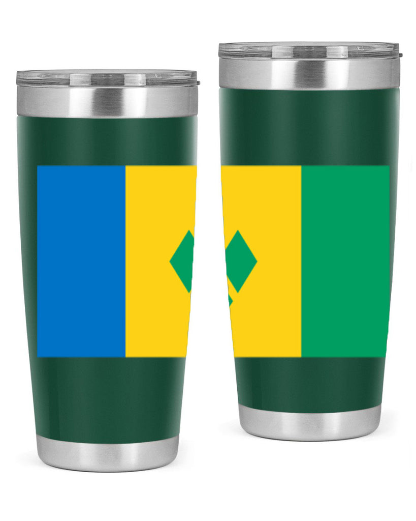 Saint Vincent and the Grenadines 50#- world flags- Tumbler