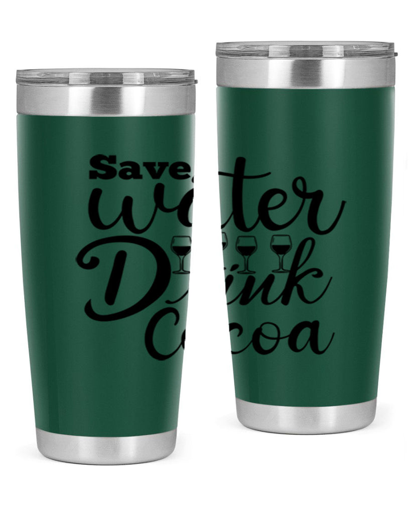 Save Water Drink Cocoa 353#- winter- Tumbler