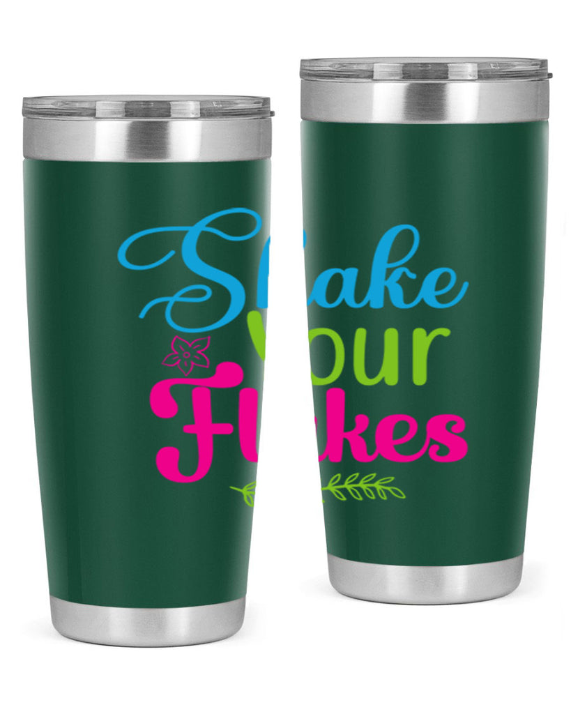 Shake Your Flakes 356#- winter- Tumbler