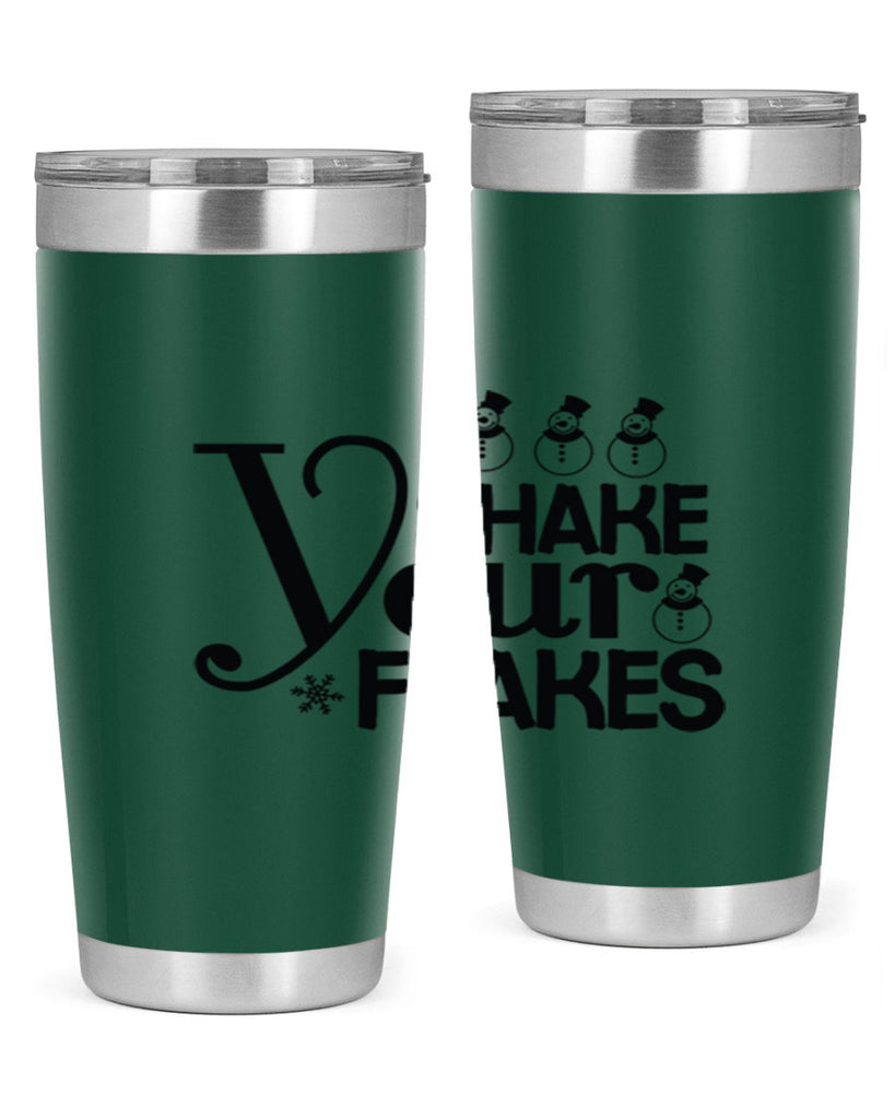Shake Your Flakes 357#- winter- Tumbler