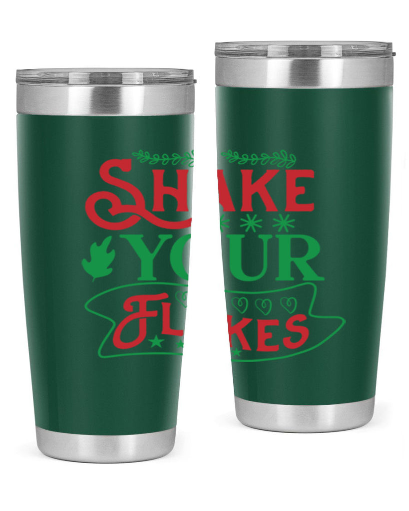 Shake Your Flakes 358#- winter- Tumbler