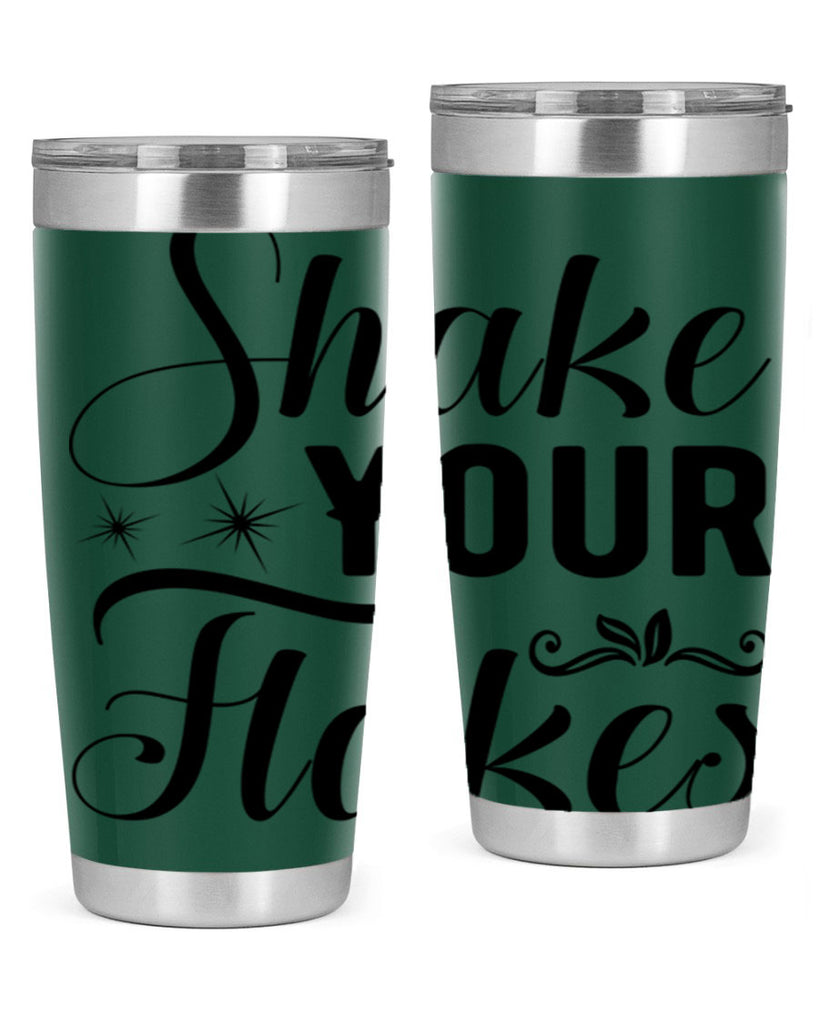 Shake Your Flakes 362#- winter- Tumbler