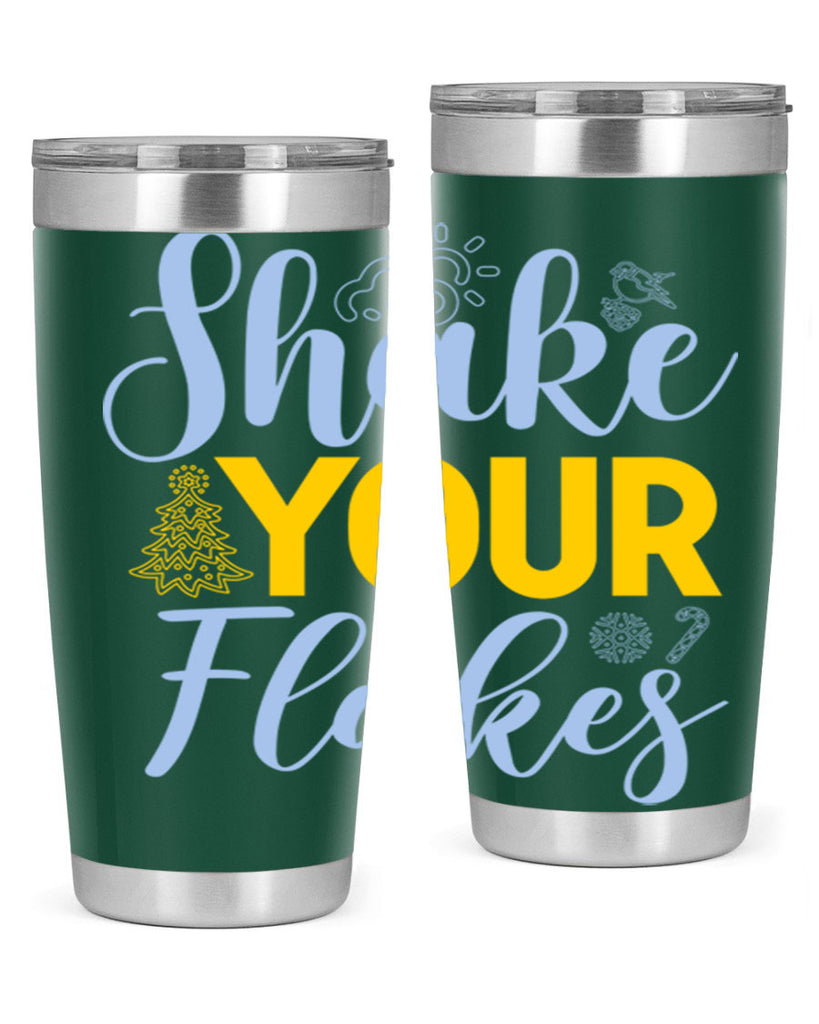 Shake your flakes361#- winter- Tumbler