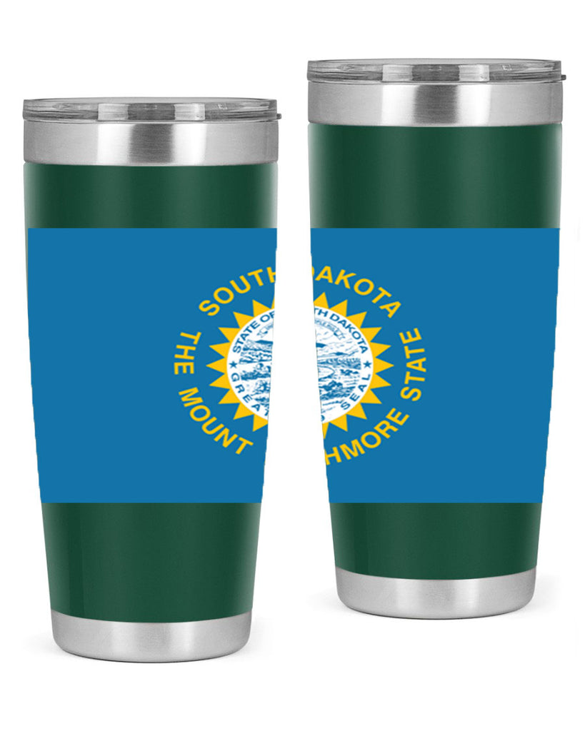 South Dakota 11#- Us Flags- Tumbler
