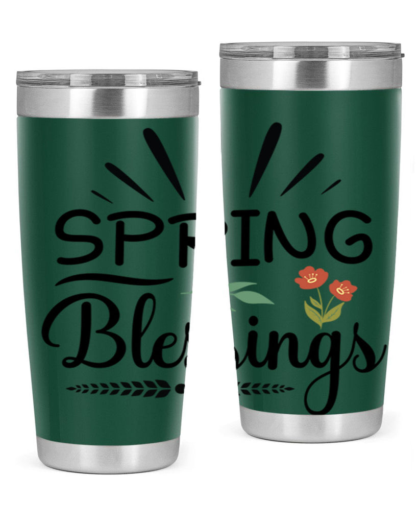 Spring Blessings  482#- spring- Tumbler
