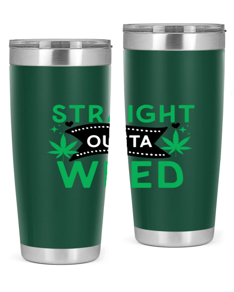 Straight Outta Weed 266#- marijuana- Tumbler