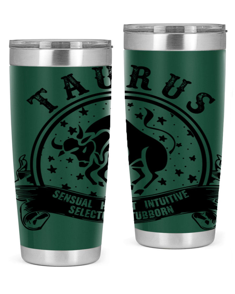 Taurus 5#- zodiac- Tumbler