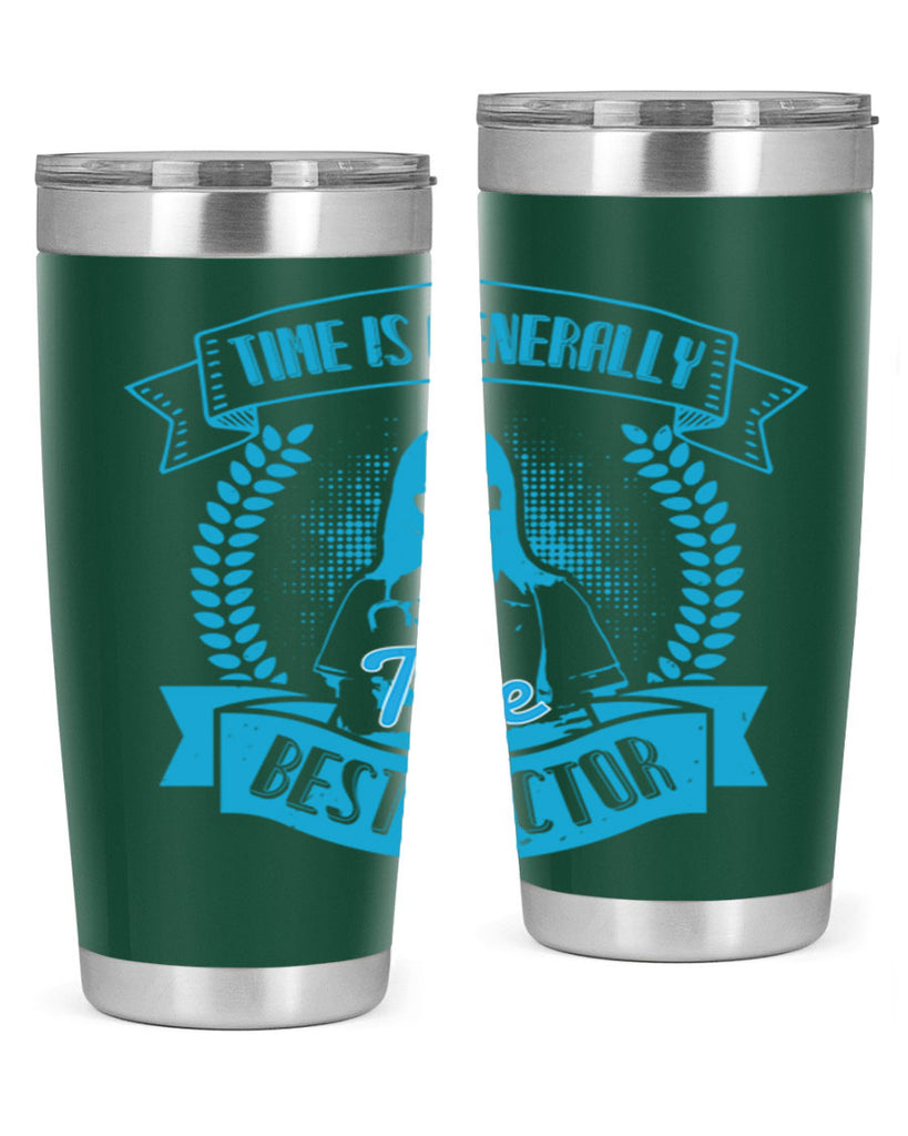 Time is generally the best doctor Style 12#- medical- tumbler