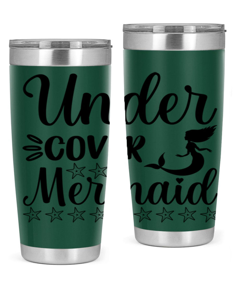 Under cover mermaid 650#- mermaid- Tumbler