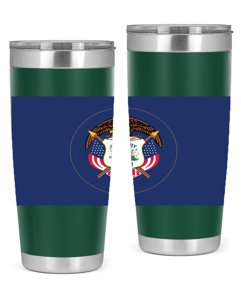 Utah 8#- Us Flags- Tumbler