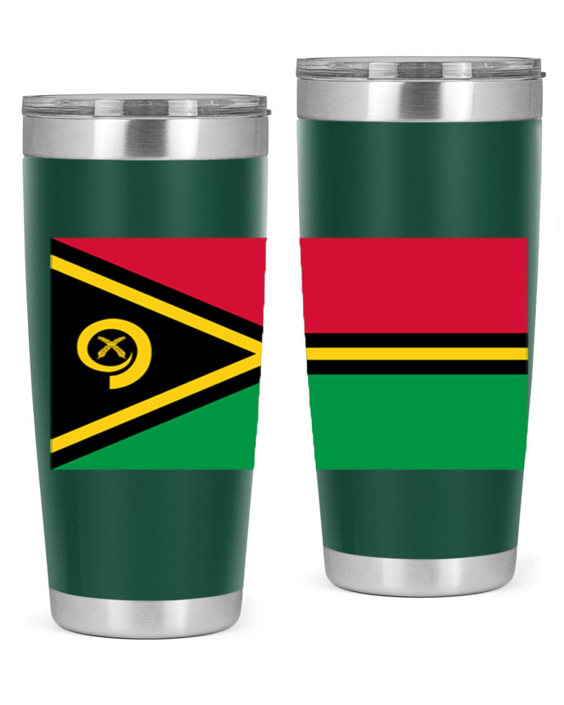 Vanuatu 7#- world flags- Tumbler