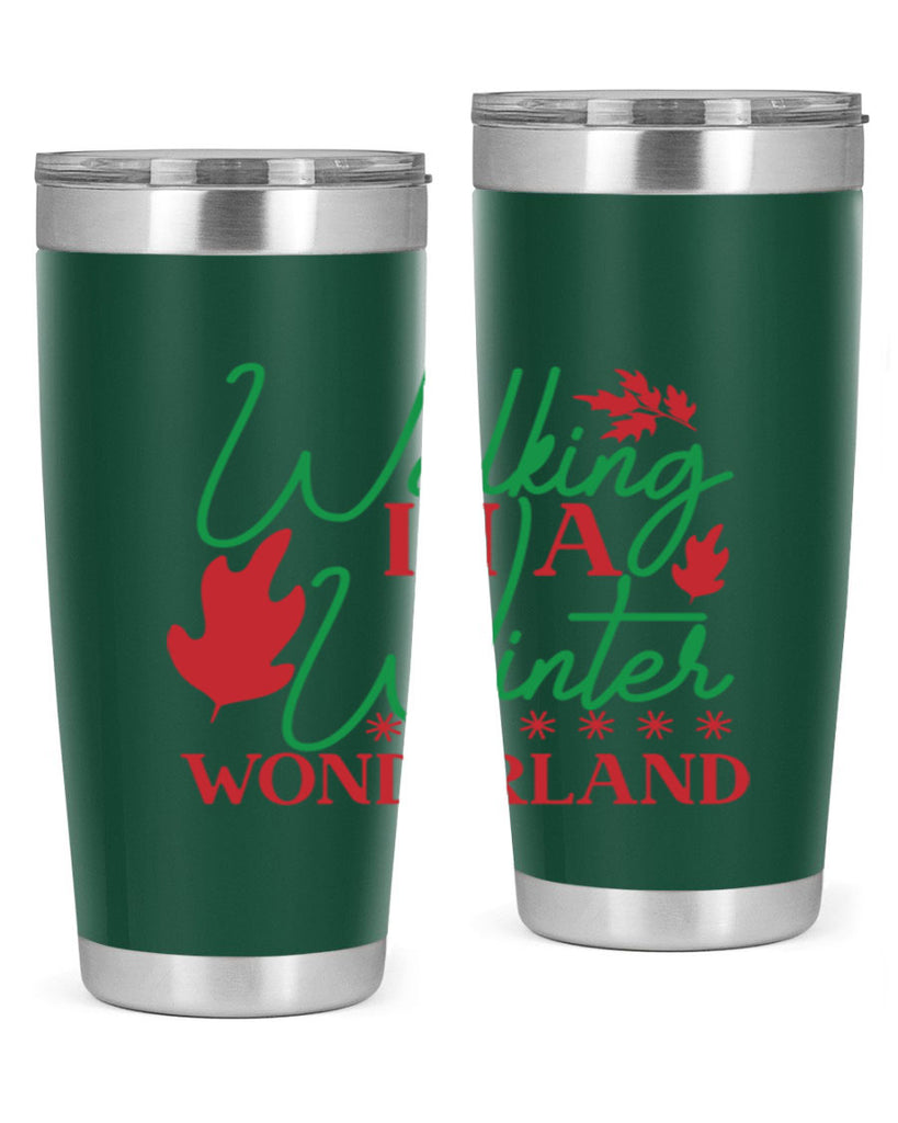Walking In A Winter Wonderland 438#- winter- Tumbler