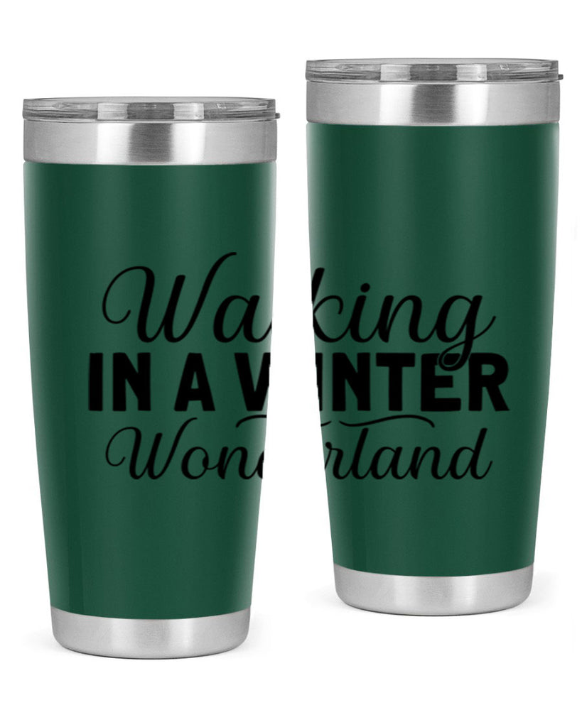Walking in a Winter Wonderland 434#- winter- Tumbler