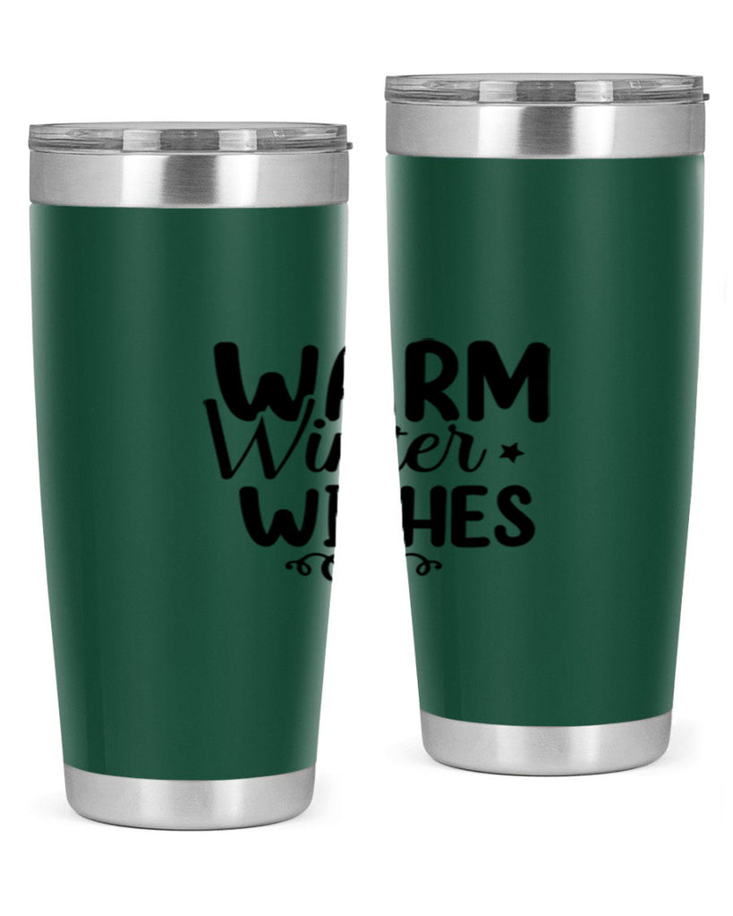 Warm Winter Wishes 453#- winter- Tumbler