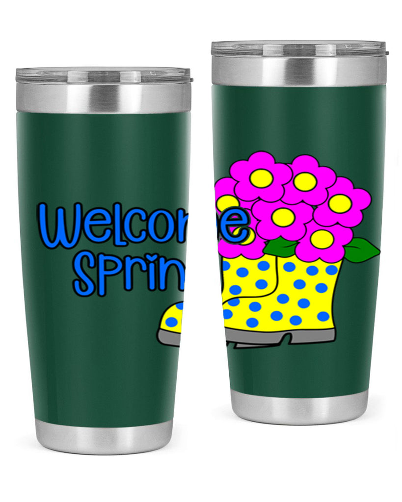 Welcome Spring rainboots page577#- spring- Tumbler