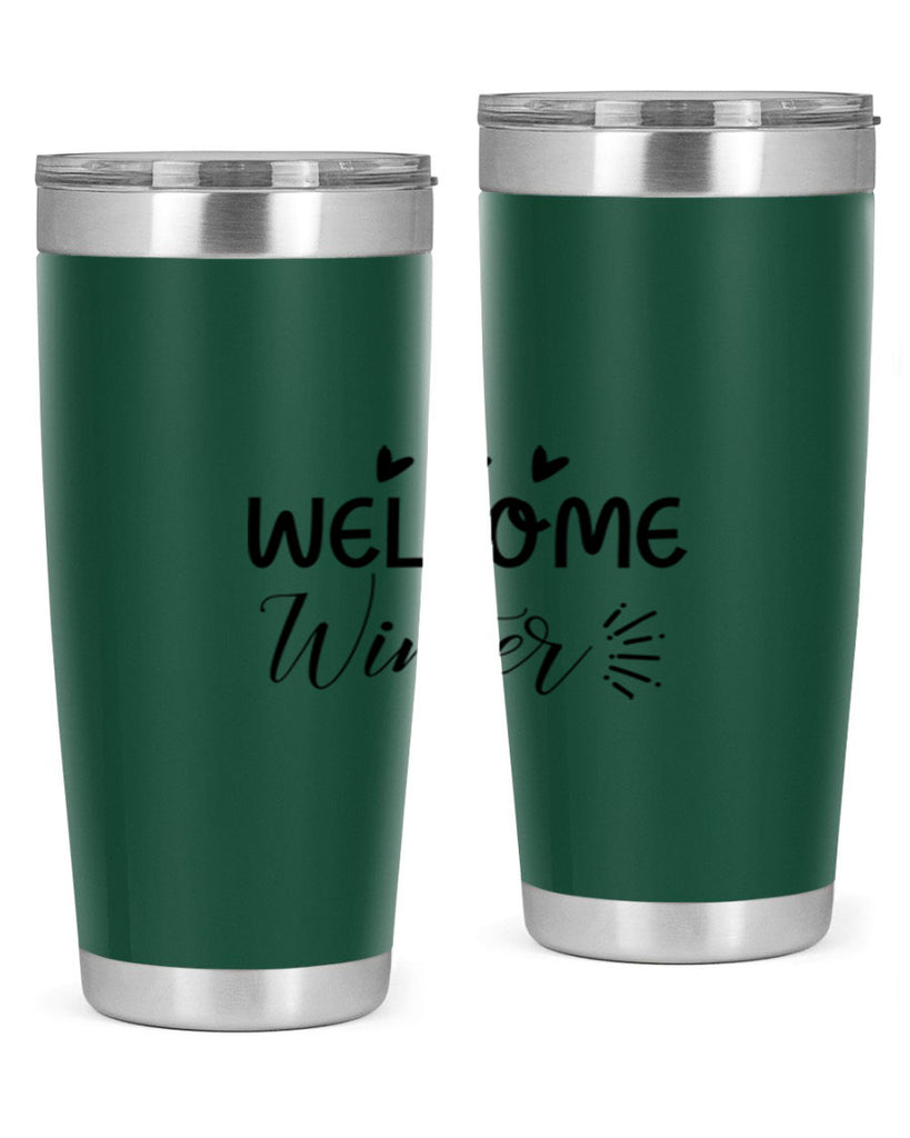 Welcome Winter 475#- winter- Tumbler