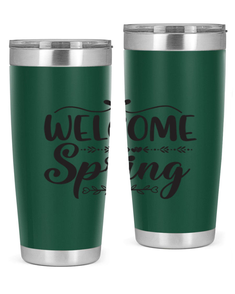 Welcome spring 576#- spring- Tumbler