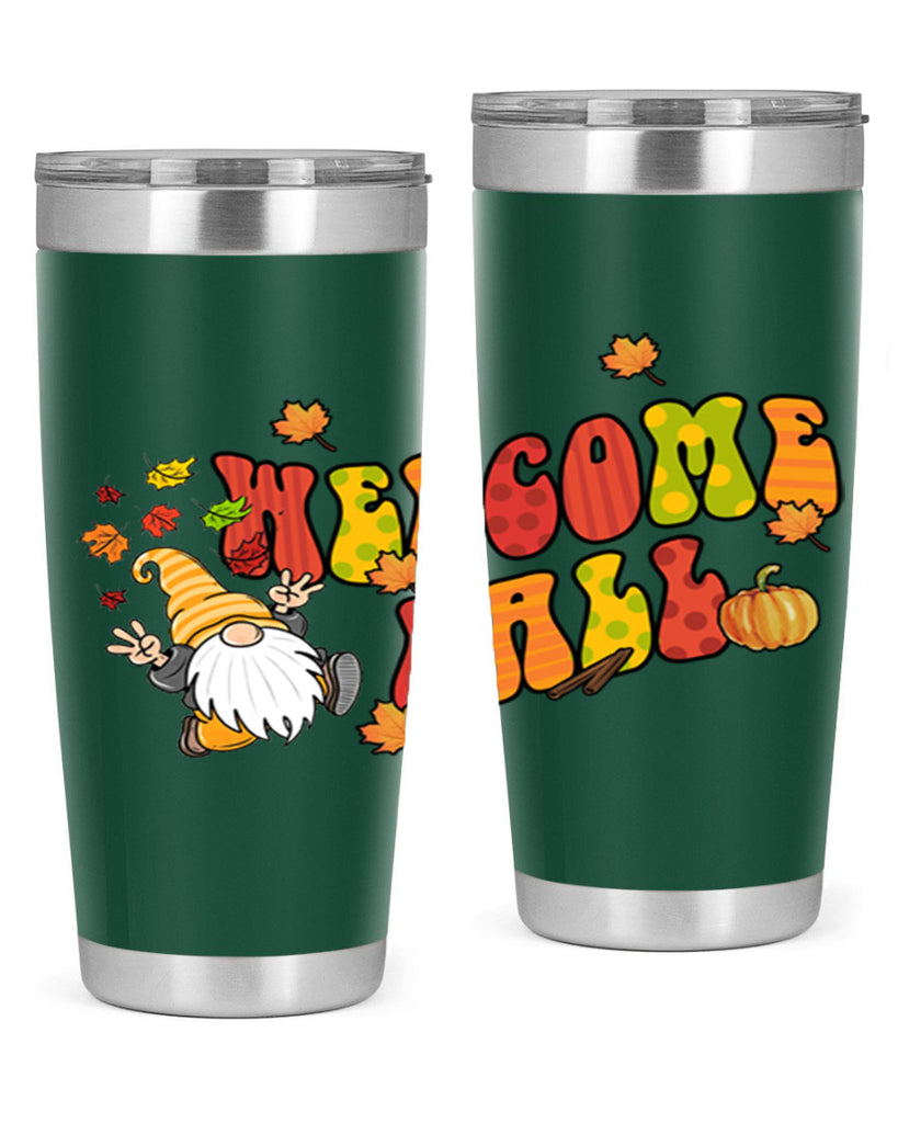 WelcomeFallGnome 637#- fall- Tumbler
