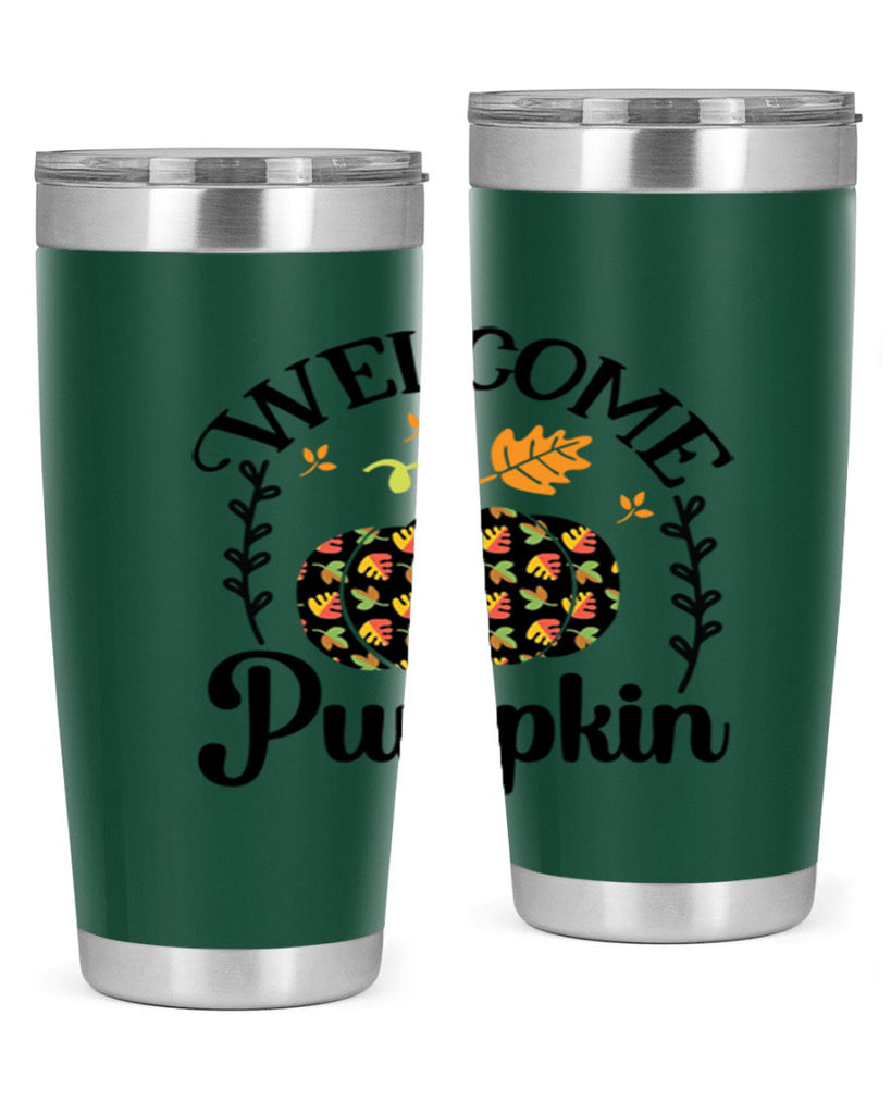Welcomepumpkin 640#- fall- Tumbler