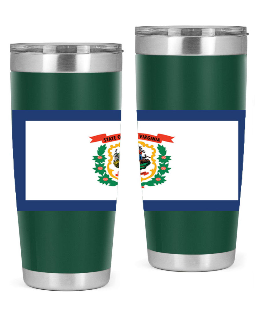 West Virginia 3#- stateflags- Tumbler