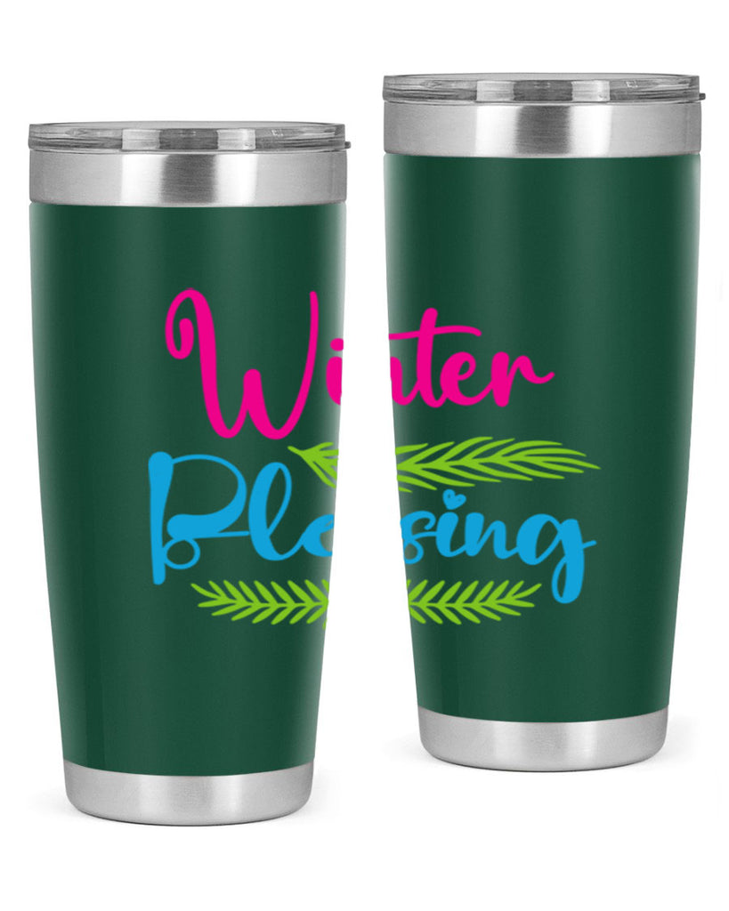 Winter Blessing 486#- winter- Tumbler