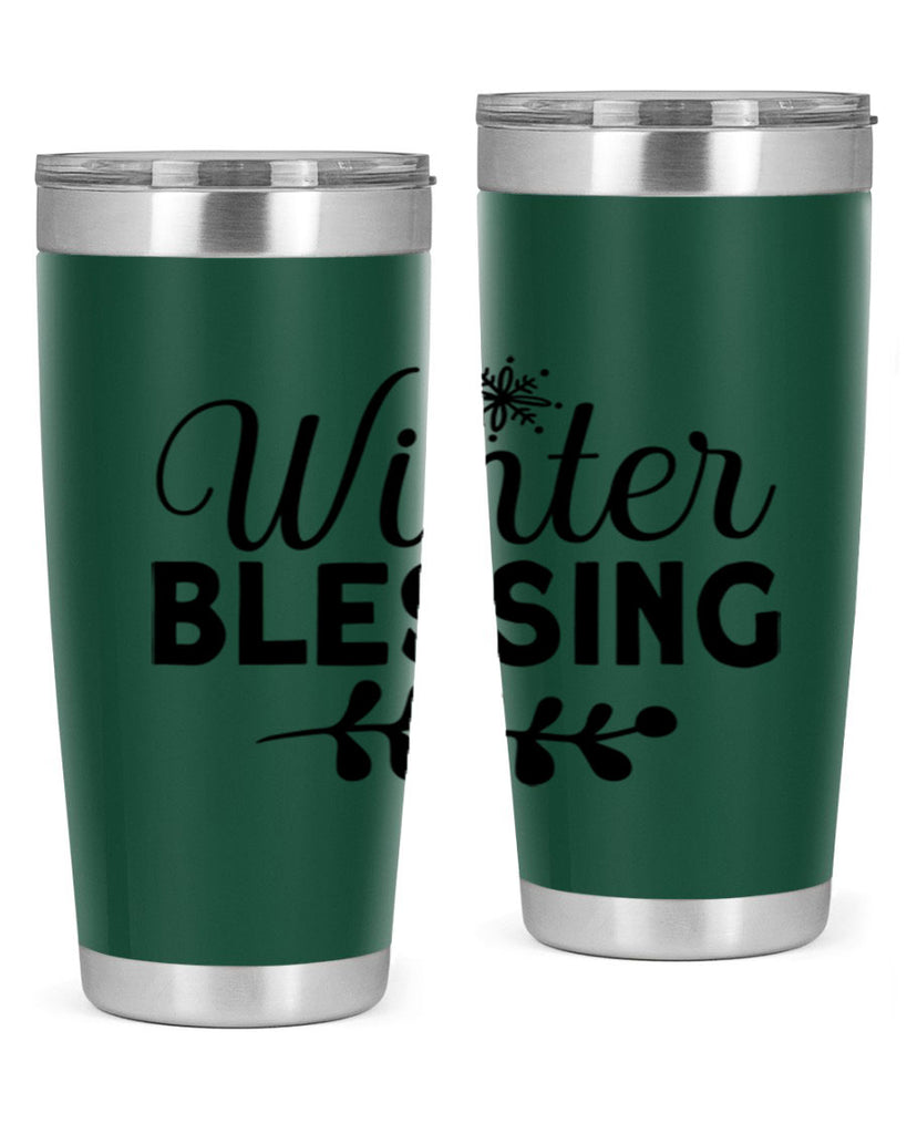 Winter Blessing488#- winter- Tumbler