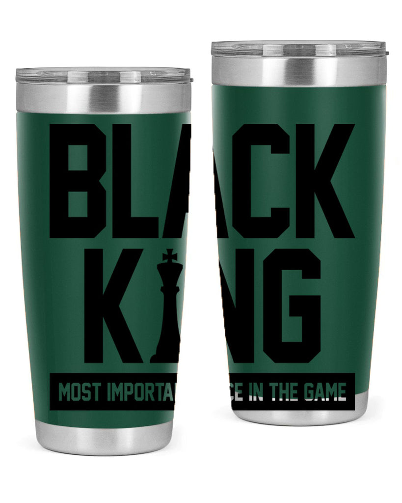 black king 199#- black words phrases- Cotton Tank