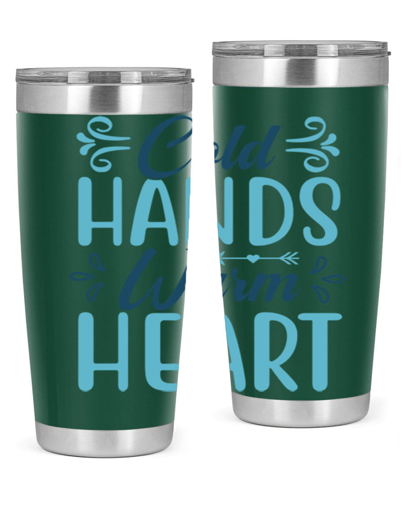 cold hands warm heart 50#- winter- Tumbler