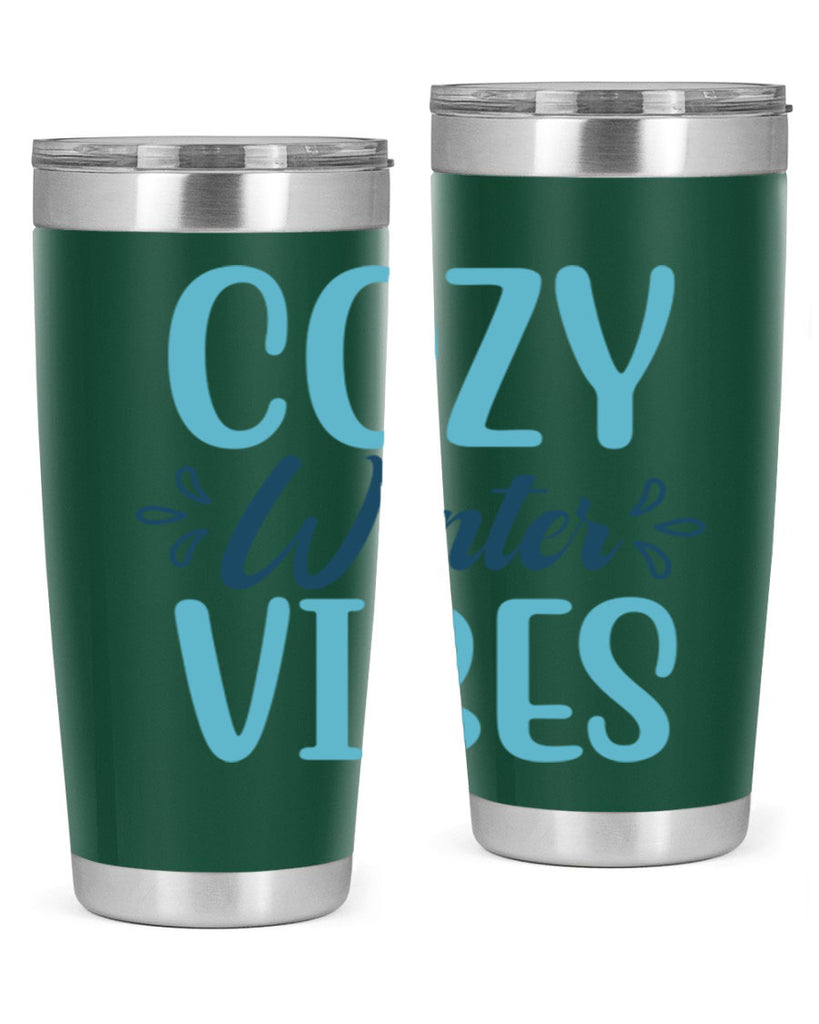 cozy winter vibes 65#- winter- Tumbler