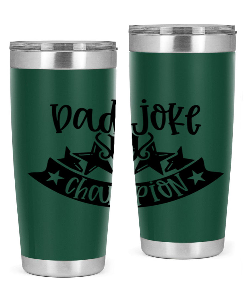 dad joke champion 66#- fathers day- Tumbler