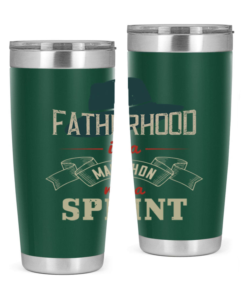 fatherhood is a marathon 227#- fathers day- Tumbler