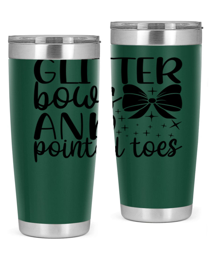 glitter bows and pointed toes44#- ballet- Tumbler