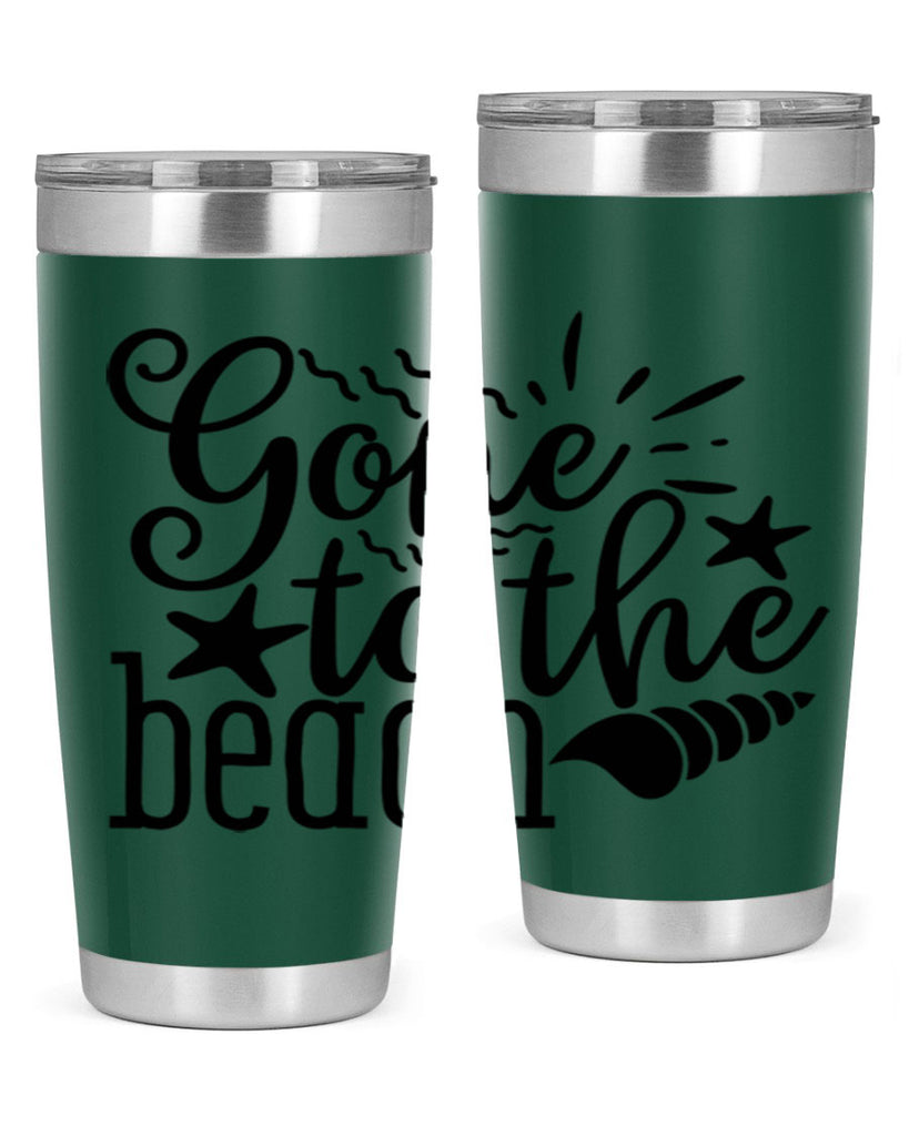 gone to the beach Style 100#- summer- Tumbler