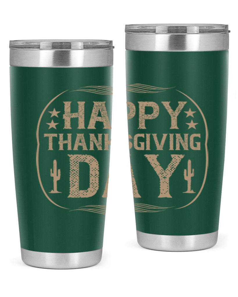 happy thanksgiving day 35#- thanksgiving- Tumbler