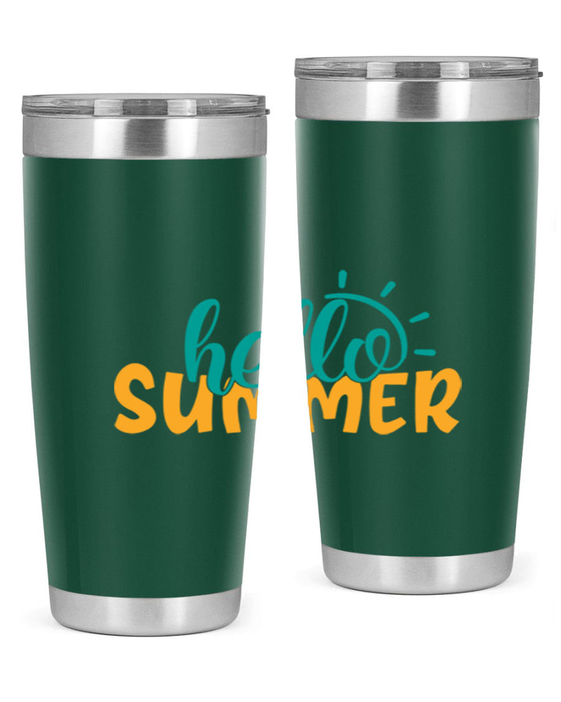 hello summer Style 97#- summer- Tumbler