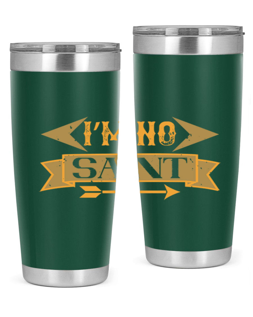i’m no saint 59#- mardi gras- Tumbler