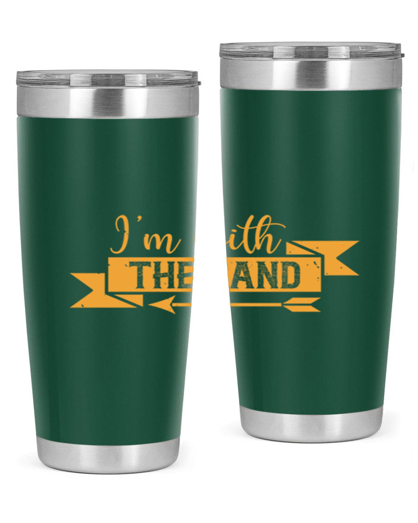 i’m with the band 58#- mardi gras- Tumbler