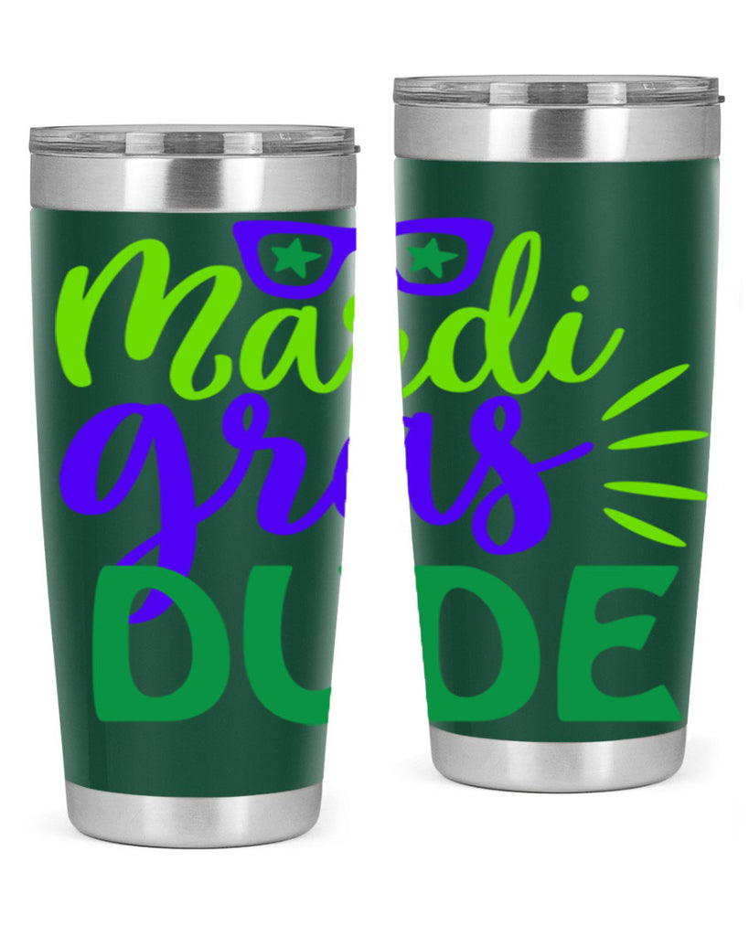 mardi gras dude 10#- mardi gras- Tumbler